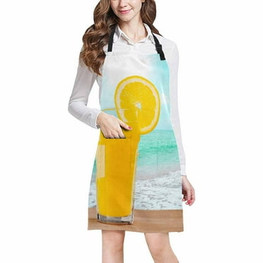 Details about / Summer Watermelon Cotton Linen Kitchen Apron Washable Bib Adult Kids Aprons